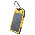 Nešiojamas įkroviklis - akumuliatorius su saulės baterija Forever STB-200 5000mAh yellow 